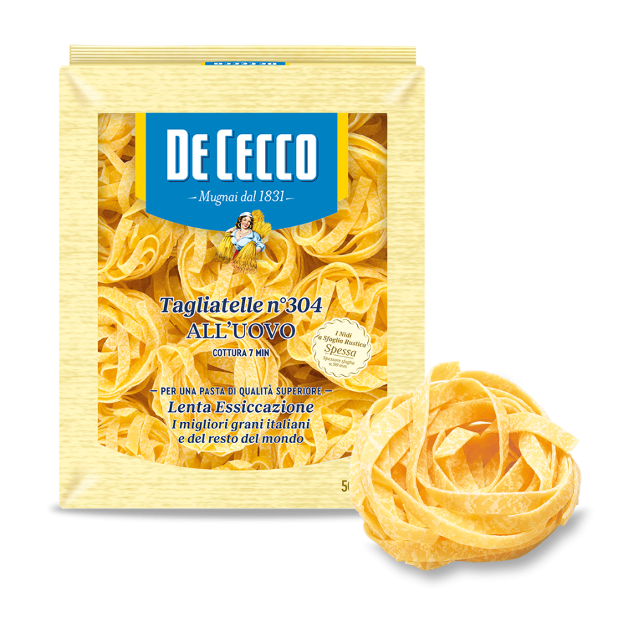 DE CECCO EGG TAGLIATELLE No.304 - 500gr
