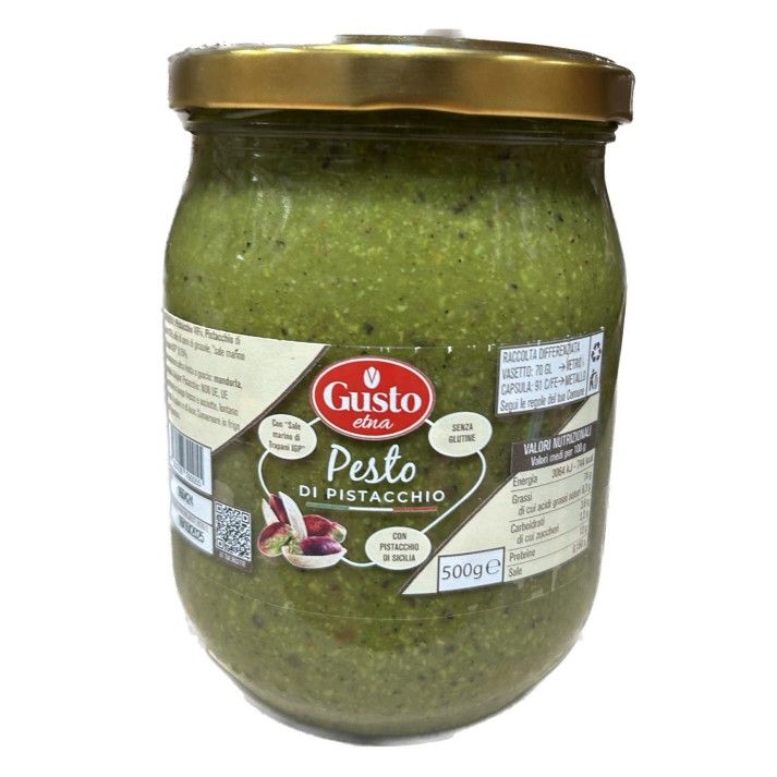 PESTO DI PISTACCHIO - Gusto Etna 500gr