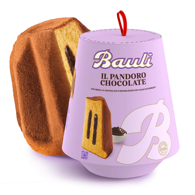 BAULI PANDORO WITH CHOCOLATE CREAM - Bauli 750gr