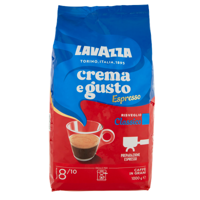 LAVAZZA CREMA E GUSTO ESPRESSO BEANS - 1kg