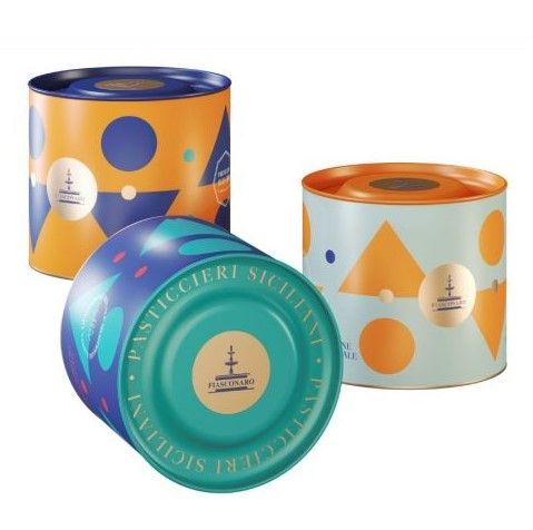 MINI PANETTONE TRADIZIONALE TIN (gift bag included) - Fiasconaro 100gr BBE 02/25