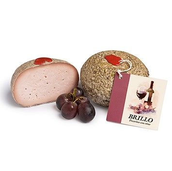 BRILLO - Aged Pecorino Cheese Enriched With Chianti DOP Wine - Chiodo 300g avg