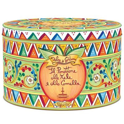 Dolce & Gabbana Panettone with Apple & Cinnamon – 1kg Dolce & Gabbana Panettone with Apple & Cinnamon – 1kg