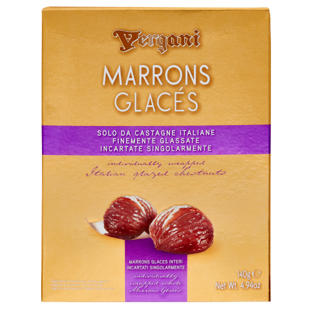 VERGANI MARRON GLACES INTERI - 140g