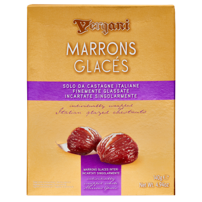 VERGANI MARRON GLACES INTERI - 140g