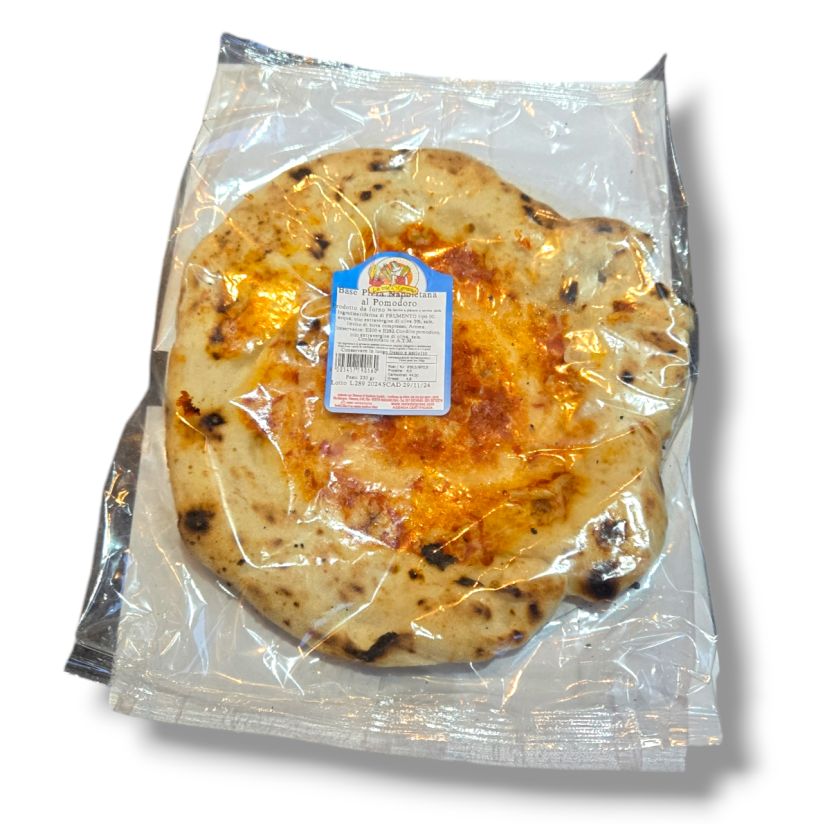 PIZZA BASE NAPOLETANA AL POMODORO - Il Vostro Fornaio 230gr