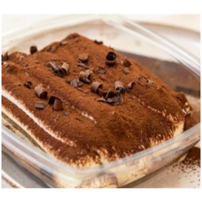 CLASSIC TIRAMISU TRAY (serves 3) - Ele's Tiramisu 430gr