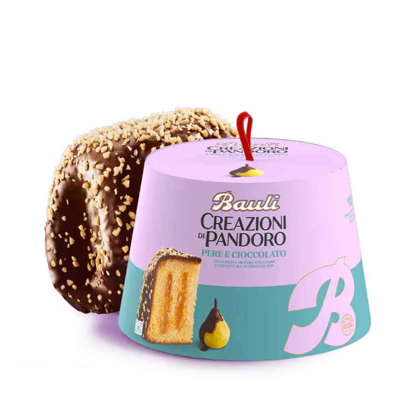 Bauli Creazioni Pandoro with Pear &amp; Chocolate Cream – 750g