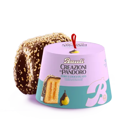 Bauli Creazioni Pandoro with Pear & Chocolate Cream – 750g Bauli Creazioni Pandoro with Pear & Chocolate Cream – 750g