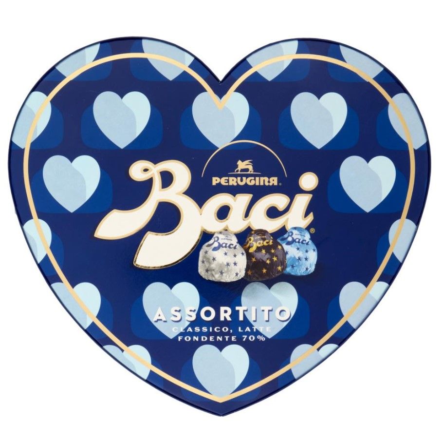 BACI CUORE ASSORTED HEART SHAPE GIFT BOX - 150gr