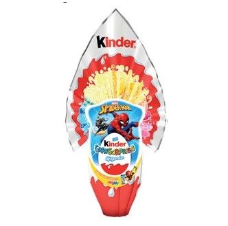 KINDER GRANSOPRESA EASTER EGG "SPIDERMAN" - 320gr BEST BEFORE 21/08/25