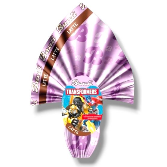 BAULI MILK CHOCOLATE EASTER EGG &quot;TRANSFORMERS&quot; - 240gr