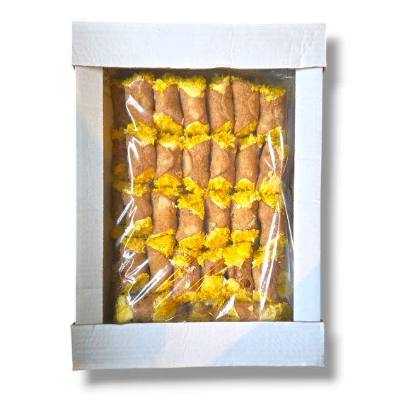 Snack Cannoli with Lemon Cream 84pc Avg - 4kg