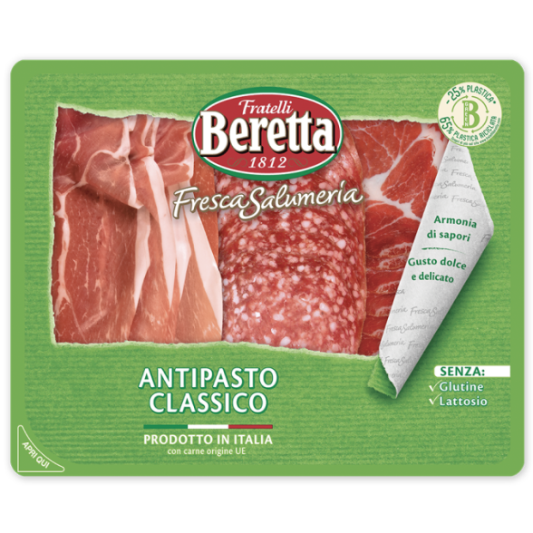 SLICED ANTIPASTO CLASSICO - Beretta 140gr