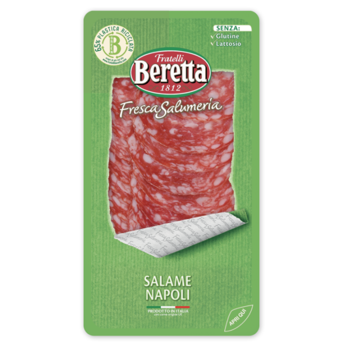 SLICED SALAME NAPOLI - Beretta 80gr