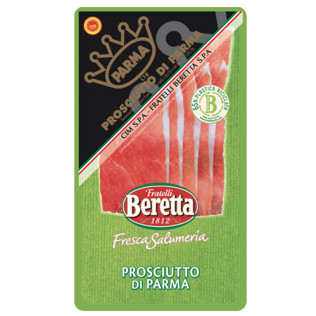 SLICED PROSCIUTTO DI PARMA  - Beretta 70gr