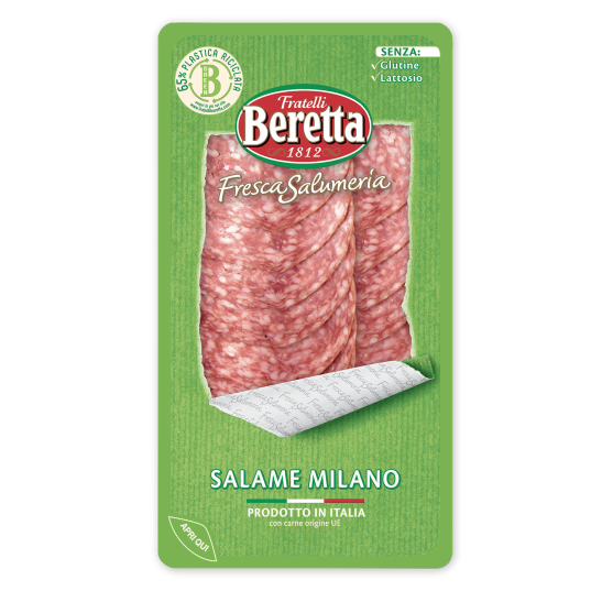 SLICED SALAME MILANO  - Beretta 80gr