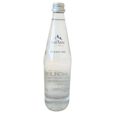 Sant'Anna Sparkling Water – Glass Bottles (12x750ml)