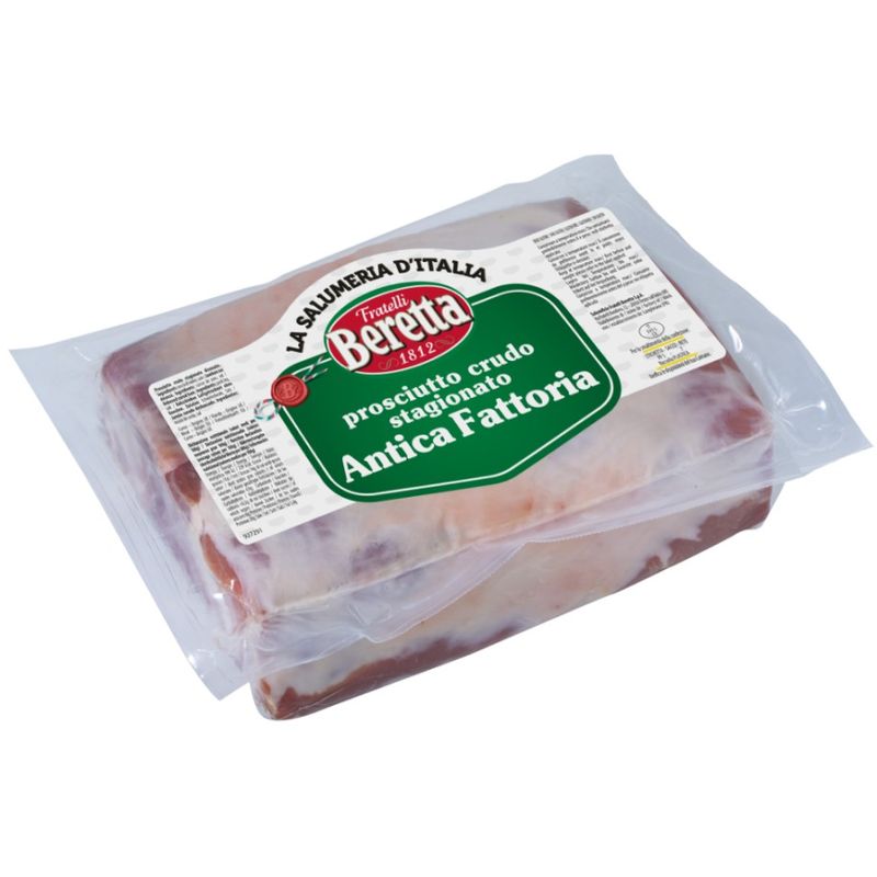 Prosciutto Crudo Stagionato Mattonella – Antica Fattoria by Fratelli Beretta (5kg avg) Prosciutto Crudo Stagionato Mattonella – Antica Fattoria by Fratelli Beretta (5kg avg)