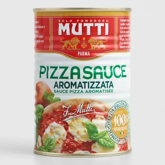 MUTTI PIZZA SAUCE AROMATICA - 6x400gr MUTTI PIZZA SAUCE AROMATICA - 6x400gr