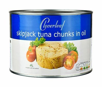 SKIPJACK TUNA CHUNKS IN OIL - 1.705kg