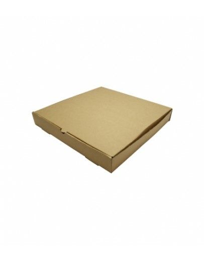 12&quot; PLAIN BROWN  PIZZA BOXES - 100