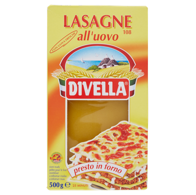 Divella Lasagne all’Uovo – 500g