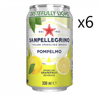 *RETAIL PACK* SAN PELLEGRINO POMPELMO - 12x330ml