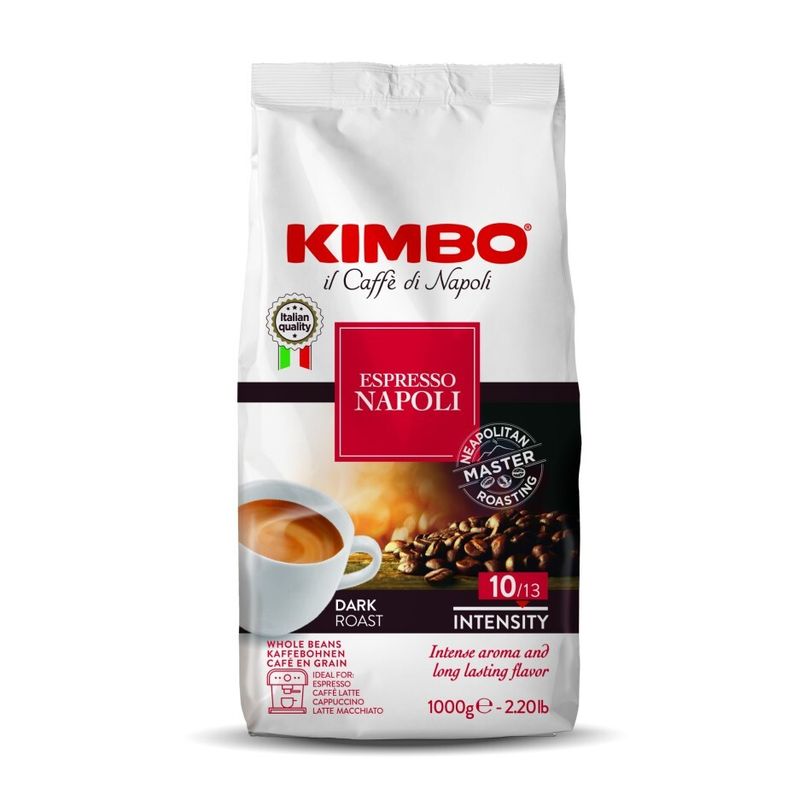 KIMBO ESPRESSO NAPOLI COFFEE BEANS - 1kg KIMBO ESPRESSO NAPOLI COFFEE BEANS - 1kg