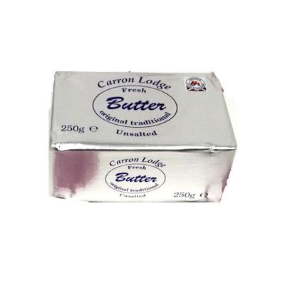 UNSALTED BUTTER - 40x250g UNSALTED BUTTER - 40x250g