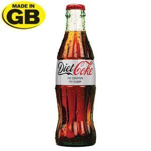 GB COCA COLA DIET COKE GLASS BOTTLES - 24x330ml GB COCA COLA DIET COKE GLASS BOTTLES - 24x330ml