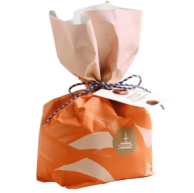 Fiasconaro Panettone with Chocolate – Hand Wrapped – 500g Fiasconaro Panettone with Chocolate – Hand Wrapped – 500g