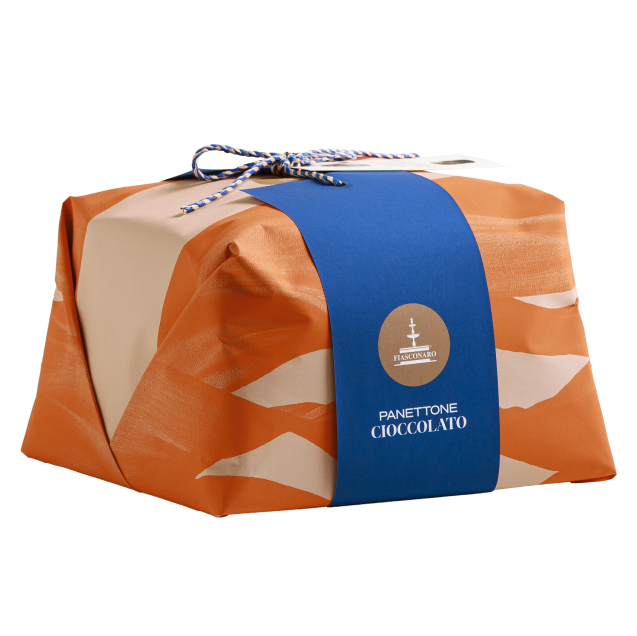 Fiasconaro Panettone with Chocolate – Hand Wrapped – 1kg Fiasconaro Panettone with Chocolate – Hand Wrapped – 1kg