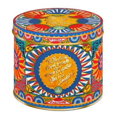 Dolce &amp; Gabbana Panettone al Vino Perpetuo Vecchio Samperi di Sicilia – 1kg (with Wine, Atomizer &amp; Gift Bag) *NEW DESIGN*