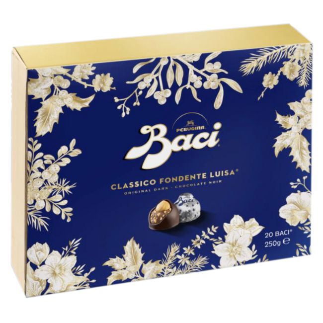 Baci Christmas Mistletoe Original Chocolate Gift Tray – 250g (20pcs) Baci Christmas Mistletoe Original Chocolate Gift Tray – 250g (20pcs)