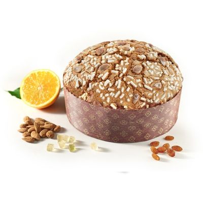 Sal De Riso Panettone “Mandorlato” + Gift Bag - 500g Sal De Riso Panettone “Mandorlato” + Gift Bag - 500g