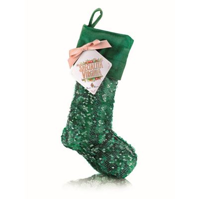 Virginia Dolcetti Assortiti Green Sequence Christmas Stocking – 160g