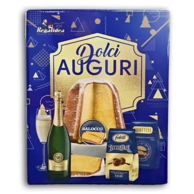 Dolci Auguri Pandoro Gift Box – 4 Piece Gift Set