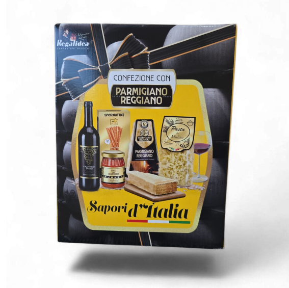 Sapori D&#39;Italia Confezione con Parmigiano Reggiano – 5 Piece Gift Set