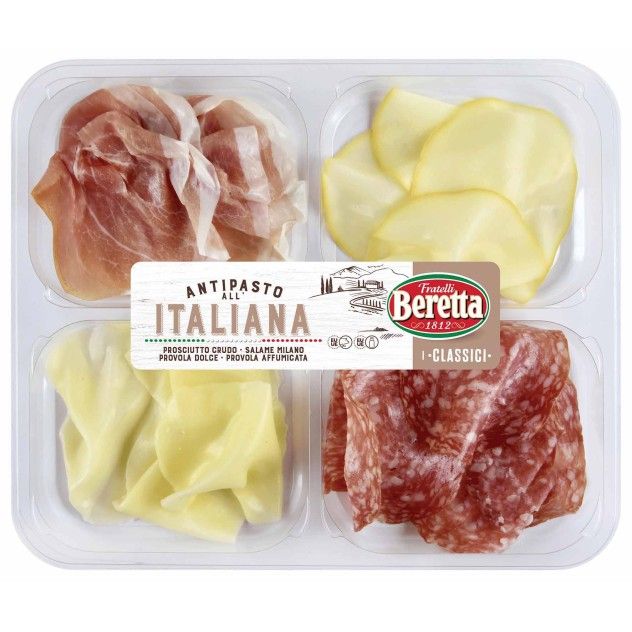 Beretta Sliced Antipasto Italiana Alta Qualità – 140g