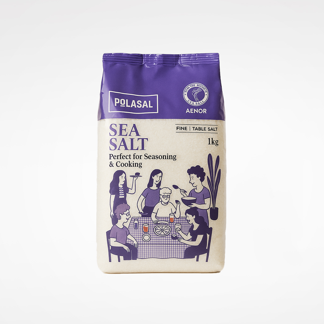 ITALIAN SEA SALT  FINO - 1kg