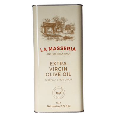La Masseria Extra Virgin Olive Oil Tin – 5L