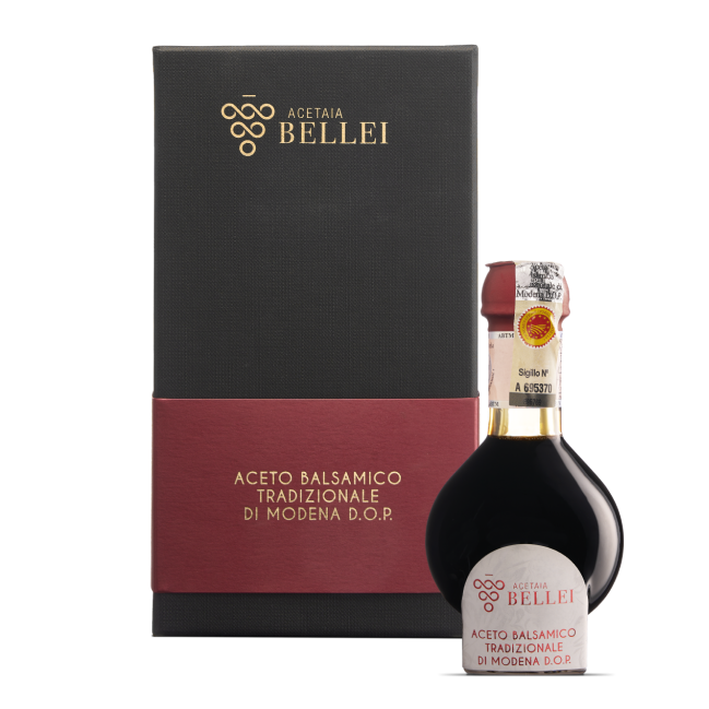 BALSAMIC VINEGAR TRADIZIONALE DI MODENA DOP *AGED 12 YEARS* Bellei - 100ml