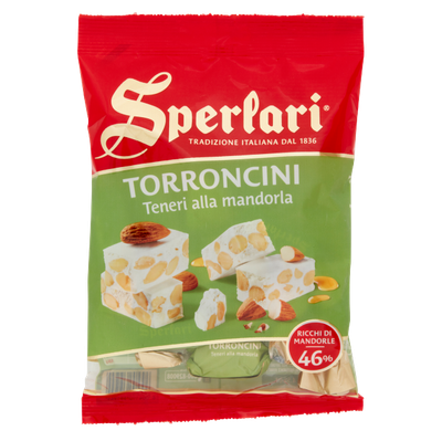 SPERLARI TORRONCINI TENERI (soft) ALLA MANDORLA - Sperlari 117gr