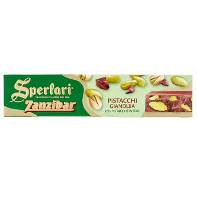 Sperlari Zanzibar Pistacchi e Gianduia – 200g