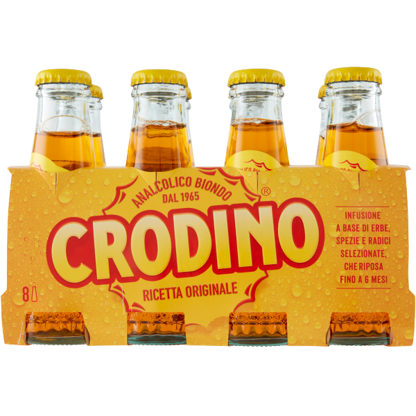 Crodino Italian Aperitif Bitter – 8 x 10cl