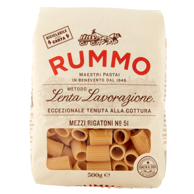 RUMMO MEZZI RIGATONI No.51 - 500gr