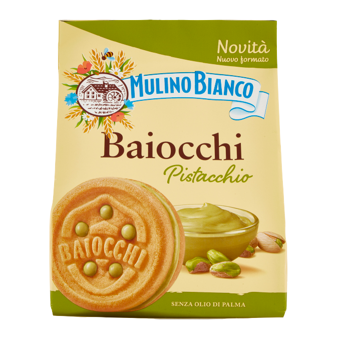 MULINO BIANCO BAIOCCHI PISTACHIO - 240gr