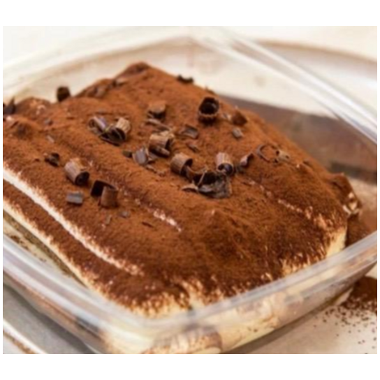 CLASSIC TIRAMISU TRAY (serves 3) - Ele's Tiramisu 430gr