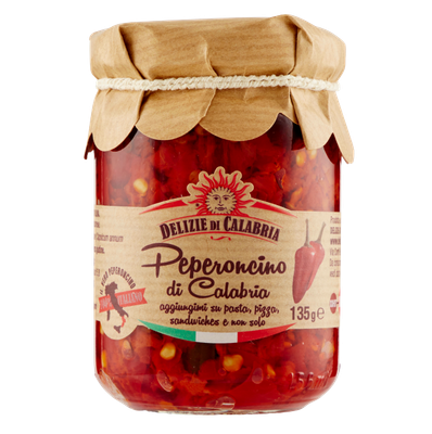 PEPERONCINO A FETTE DI CALABRIA JAR - Delizie di Calabria 135gr
